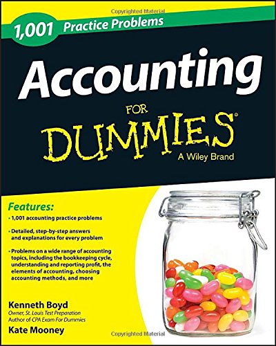 1001 Accounting Practice Problems For Dummies 1st Edition Kenneth Boyd