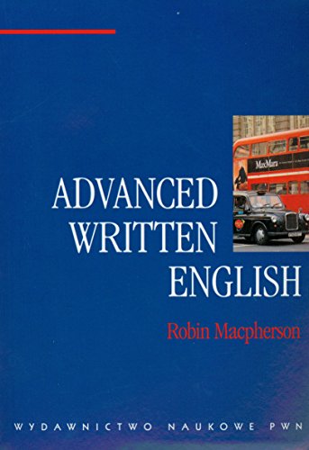 Advanced Written English Robin Macpherson