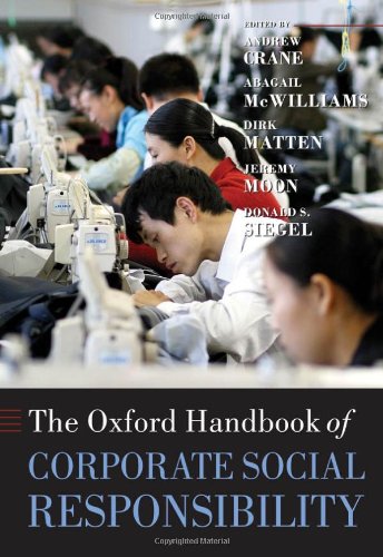 The Oxford Handbook Of Corporate Social Responsibility 1st Edition Andrew Crane