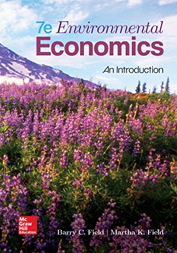 Environmental Economics 7th Edition Barry Field Martha K Field