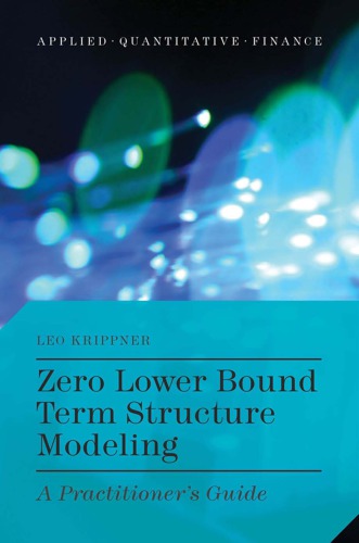 Zero Lower Bound Term Structure Modeling Leo Krippner