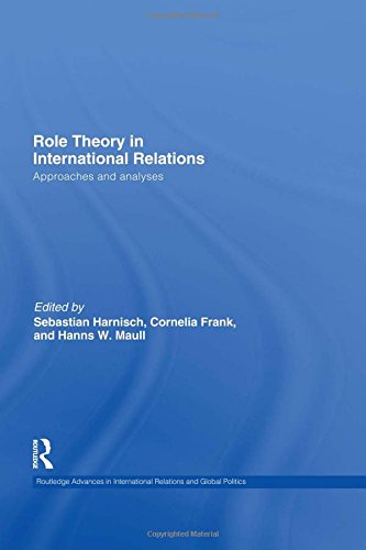 Role Theory In International Relations Approaches And Analyses 1st Edition Sebastian Harnisch