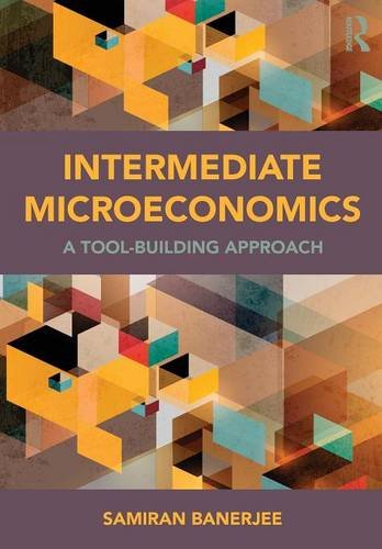 Intermediate Microeconomics A Toolbuilding Approach 1st Edition Samiran Banerjee