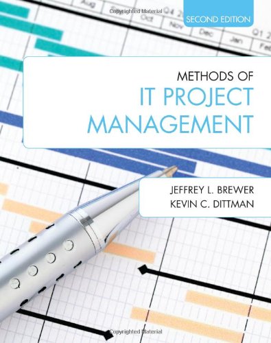 Methods Of It Project Management 2nd Edition Jeffrey L Brewer