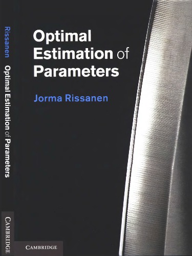 Optimal Estimation Of Parameters Rissanen J
