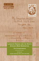 Langston Hughes And The South African Drum Generation The Correspondence Shane Graham