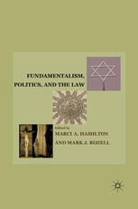 Fundamentalism Politics And The Law Marci A Hamilton Mark J Rozell Eds