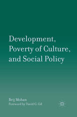 Development Poverty Of Culture And Social Policy Brij Mohan Auth