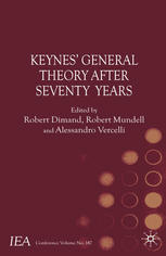 Keyness General Theory After Seventy Years Robert W Dimand