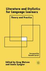 Literature And Stylistics For Language Learners Theory And Practice Greg Watson