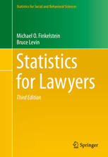 Statistics For Lawyers 3rd Edition Michael O Finkelstein Bruce Levin Auth