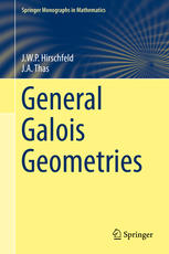 General Galois Geometries 1st Edition Jwp Hirschfeld Ja Thas Auth
