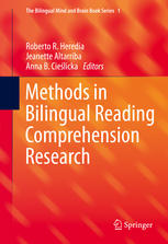Methods In Bilingual Reading Comprehension Research 1st Edition Roberto R Heredia
