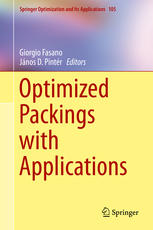 Optimized Packings With Applications 1st Edition Giorgio Fasano