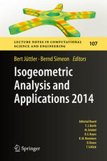 Isogeometric Analysis And Applications 2014 1st Edition Bert Jttler