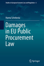 Damages In Eu Public Procurement Law 1st Edition Hanna Schebesta