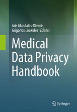 Medical Data Privacy Handbook 1st Edition Aris Gkoulalasdivanis