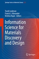 Information Science For Materials Discovery And Design 1st Edition Turab Lookman