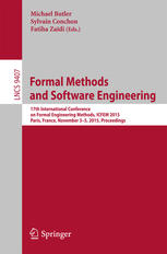 Formal Methods And Software Engineering 17th International Conference On Formal Engineering Methods Icfem 2015 Paris France November 35 2015 Proceedings 1st Edition Michael Butler