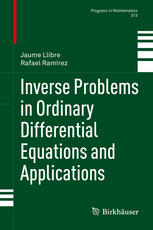 Inverse Problems In Ordinary Differential Equations And Applications 1st Edition Jaume Llibre