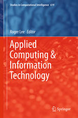 Applied Computing Information Technology 1st Edition Roger Lee Eds
