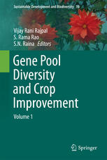 Gene Pool Diversity And Crop Improvement Volume 1 1st Edition Vijay Rani Rajpal