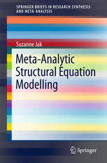 Metaanalytic Structural Equation Modelling 1st Edition Suzanne Jak Auth
