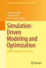 Simulationdriven Modeling And Optimization Asdom Reykjavik August 2014 1st Edition Slawomir Koziel