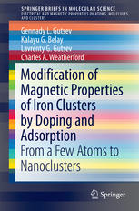 Modification Of Magnetic Properties Of Iron Clusters By Doping And Adsorption From A Few Atoms To Nanoclusters 1st Edition Gennady L Gutsev