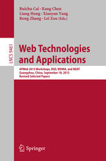 Web Technologies And Applications Apweb 2015 Workshops Bsd Wdma And Bdat Guangzhou China September 18 2015 Revised Selected Papers 1st Edition Ruichu Cai
