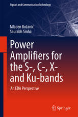 Power Amplifiers For The S C X And Kubands An Eda Perspective 1st Edition Mladen Boani