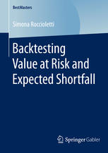 Backtesting Value At Risk And Expected Shortfall 1st Edition Simona Roccioletti Auth