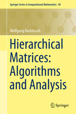 Hierarchical Matrices Algorithms And Analysis 1st Edition Wolfgang Hackbusch Auth