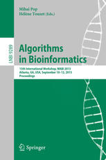 Algorithms In Bioinformatics 15th International Workshop Wabi 2015 Atlanta Ga Usa September 1012 2015 Proceedings 1st Edition Mihai Pop