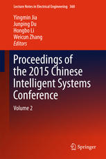 Proceedings Of The 2015 Chinese Intelligent Systems Conference Volume 2 1st Edition Yingmin Jia