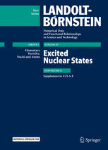 Supplement To I25 Af 1st Edition H Schopper Eds