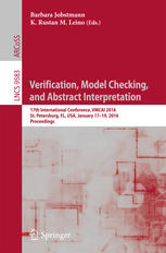 Verification Model Checking And Abstract Interpretation 17th International Conference Vmcai 2016 St Petersburg Fl Usa January 1719 2016 Proceedings 1st Edition Barbara Jobstmann
