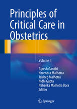 Principles Of Critical Care In Obstetrics Volume Ii 1st Edition Alpesh Gandhi