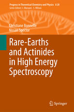 Rareearths And Actinides In High Energy Spectroscopy 1st Edition Christiane Bonnelle