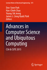 Advances In Computer Science And Ubiquitous Computing Csacute 2015 1st Edition Doosoon Park