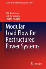 Modular Load Flow For Restructured Power Systems 1st Edition Mv Hariharan