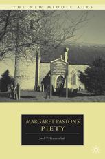 Margaret Pastons Piety Joel T Rosenthal Auth