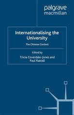 Internationalising The University The Chinese Context Tricia Coverdalejones