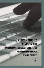 Responding To Crises In The Modern Infrastructure Policy Lessons From Y2k Kevin F Quigley Auth