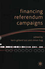 Financing Referendum Campaigns Karin Gilland Lutz Simon Hug Eds