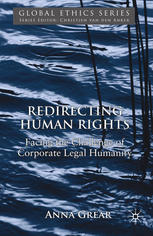 Redirecting Human Rights Facing The Challenge Of Corporate Legal Humanity Anna Grear Auth