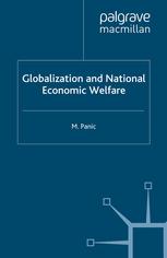 Globalization And National Economic Welfare 1st Edition M Pani Auth