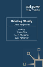 Debating Obesity Critical Perspectives Emma Rich Lee F Monaghan