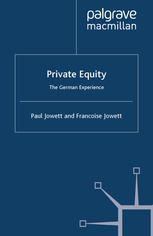 Private Equity The German Experience Paul Jowett Francoise Jowett Auth