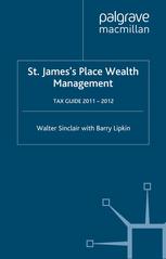St Jamess Place Wealth Management Tax Guide 20112012 Walter Sinclair